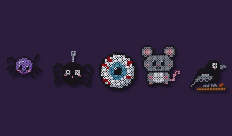 halloween parlplatta spindel